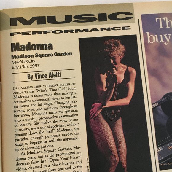 August 1987 Rolling Stone Magazine Vintage Magazine Collectible Gift Idea Ads - Picture 8 of 14